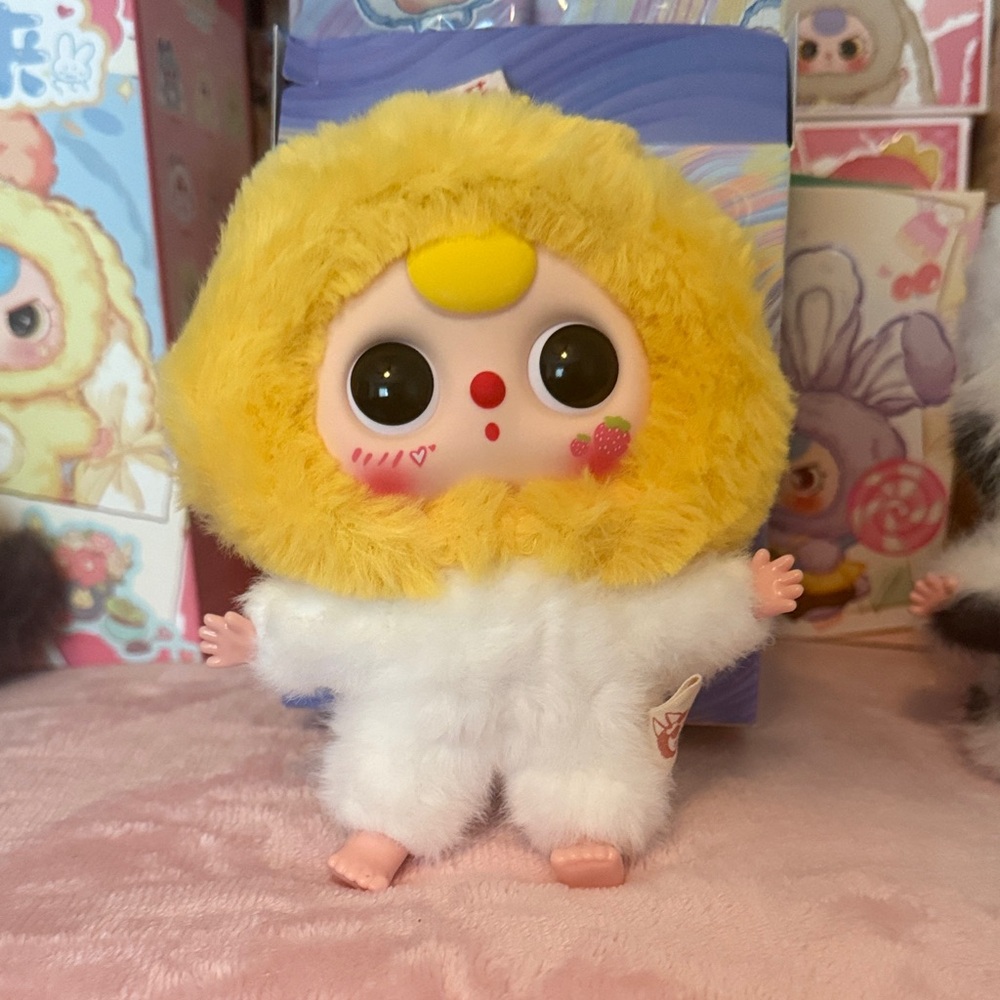 🤍 ! SECRET !💛 Baby Three plush pendant from the Romantic Ocean Blind Box series